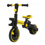 Detská trojkolka Happy bike 3v1 - žltá
